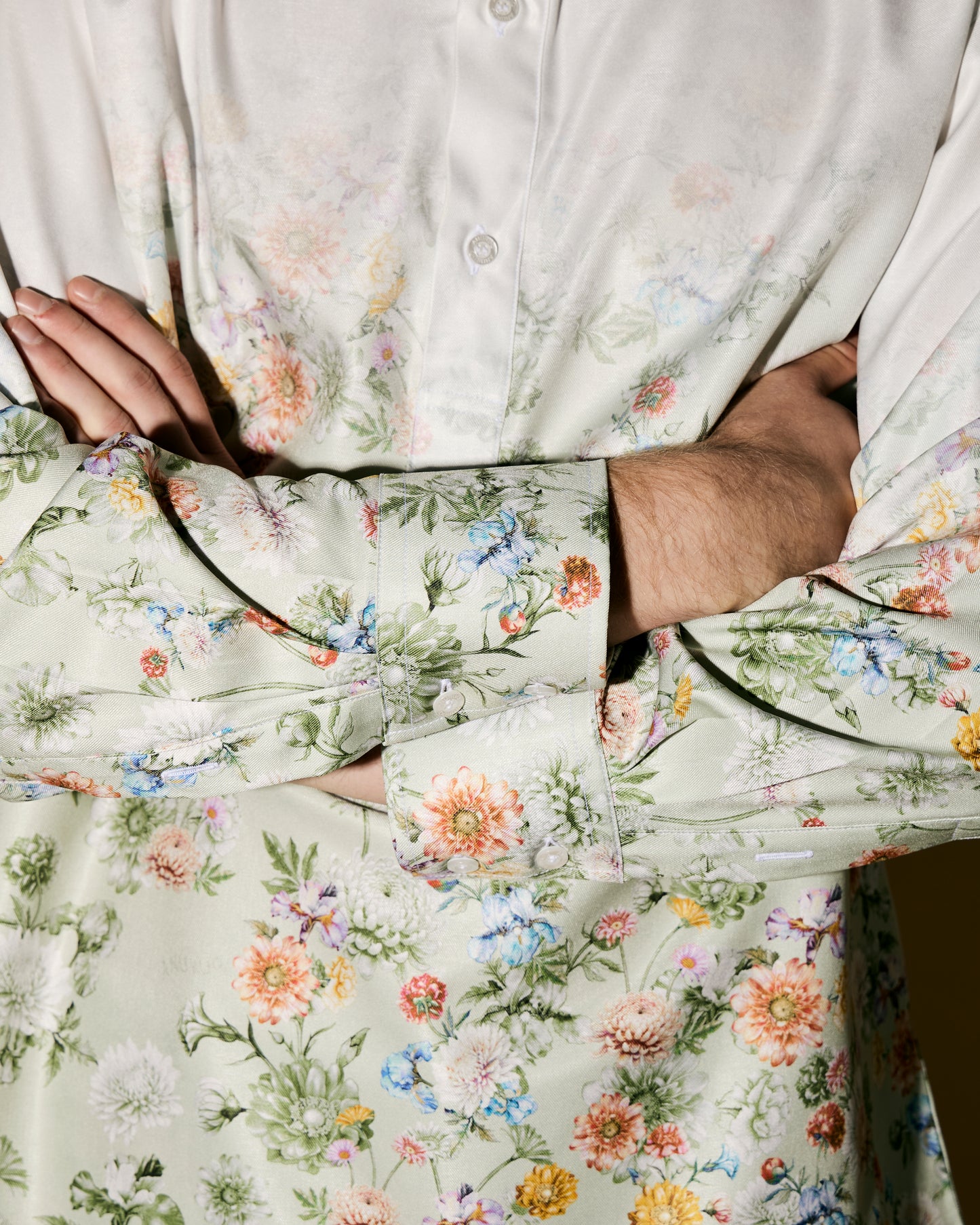 FLORAL GRADATION POLO SHIRT