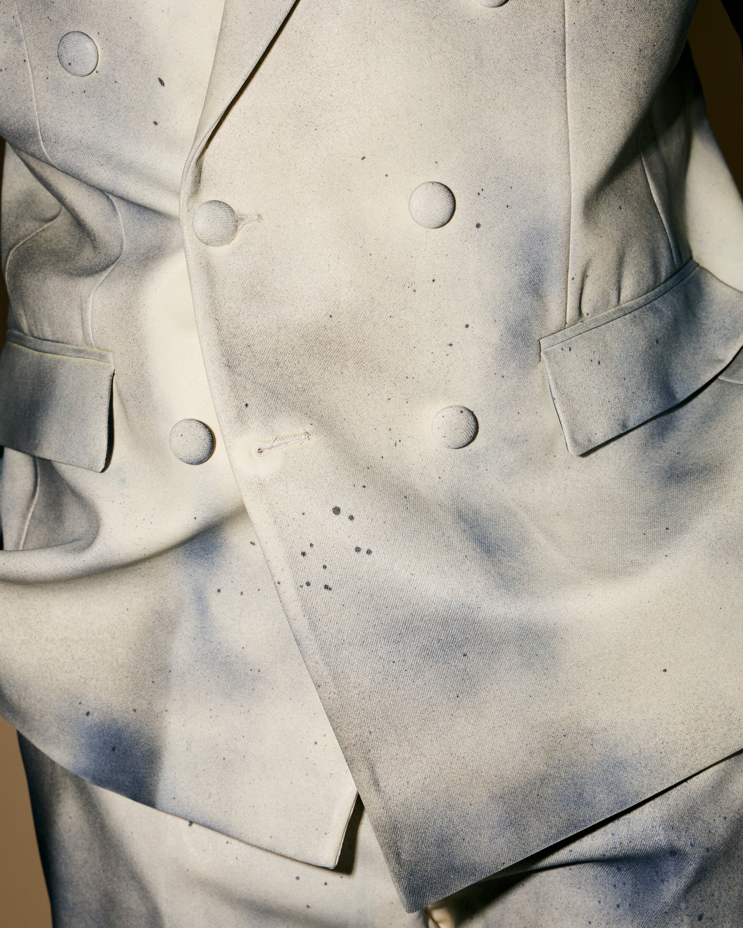 B&W GRADATION JACKET SUIT