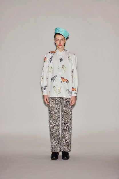 HORSE PRINTED SHIRT