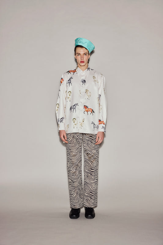 HORSE PRINTED SHIRT