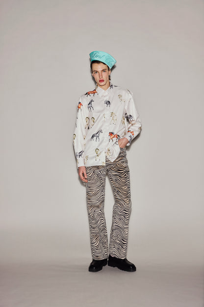 HORSE PRINTED SHIRT