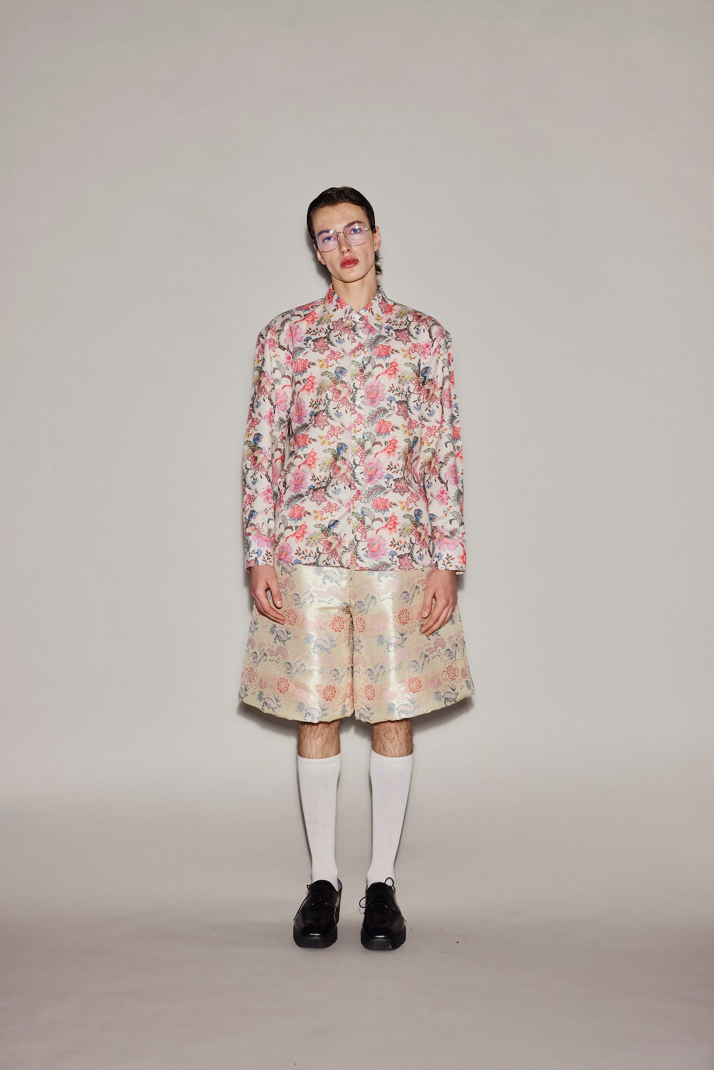 ORIENTAL FLORALS SHIRT