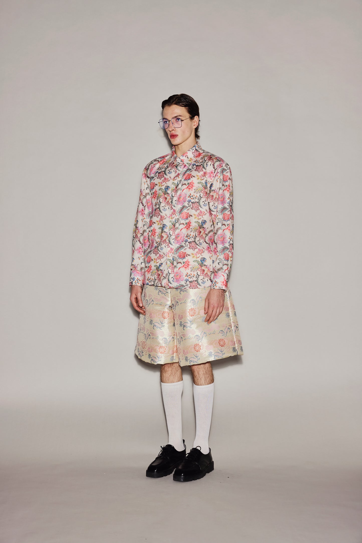 ORIENTAL FLORALS SHIRT