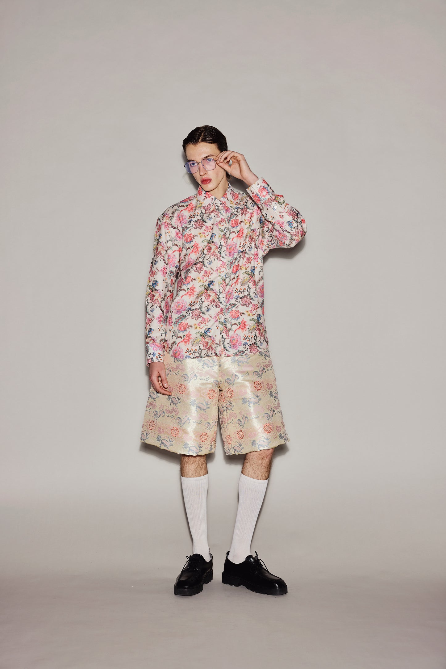 ORIENTAL FLORALS SHIRT