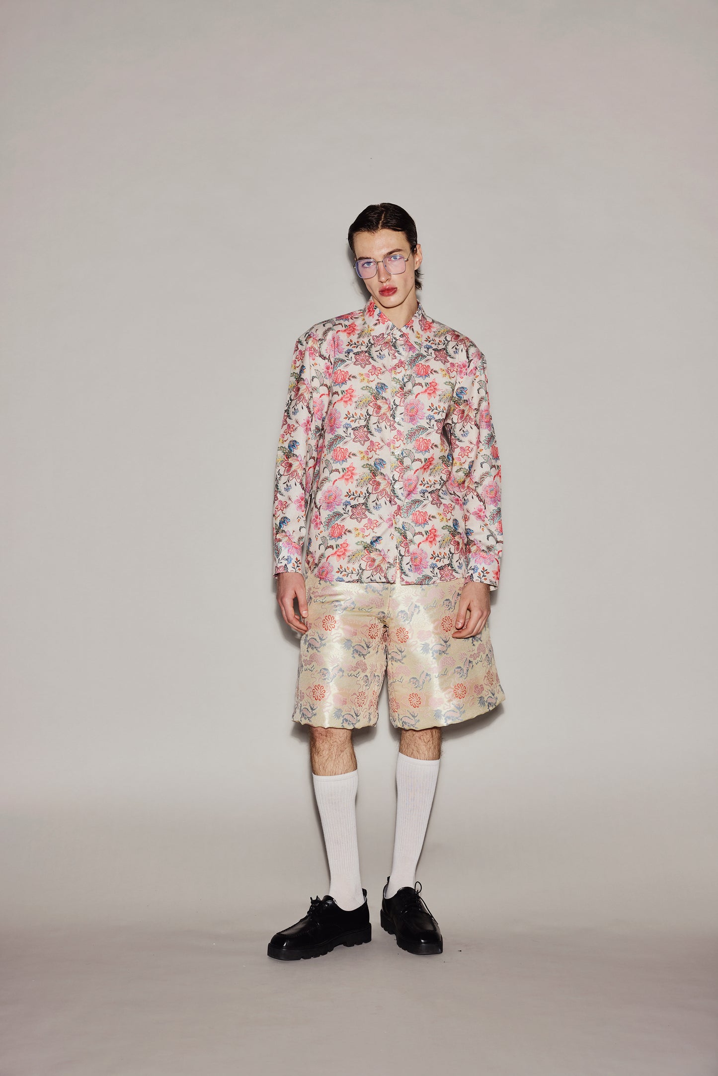 ORIENTAL FLORALS SHIRT