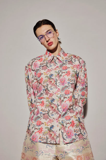 ORIENTAL FLORALS SHIRT