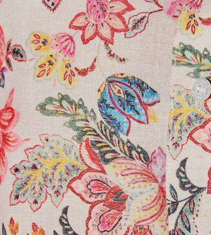 ORIENTAL FLORALS SHIRT
