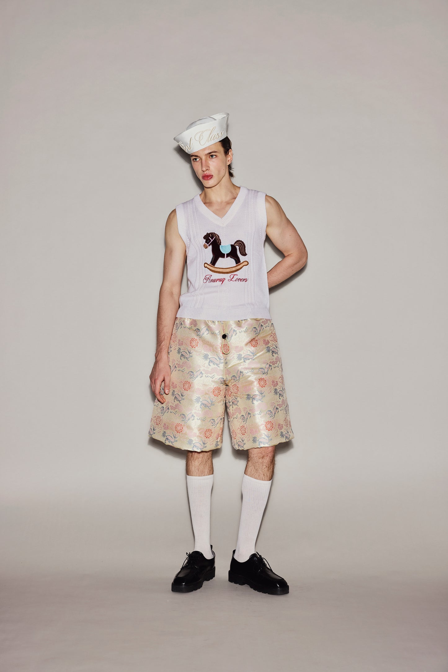 ROCKING HORSE KNIT TEE