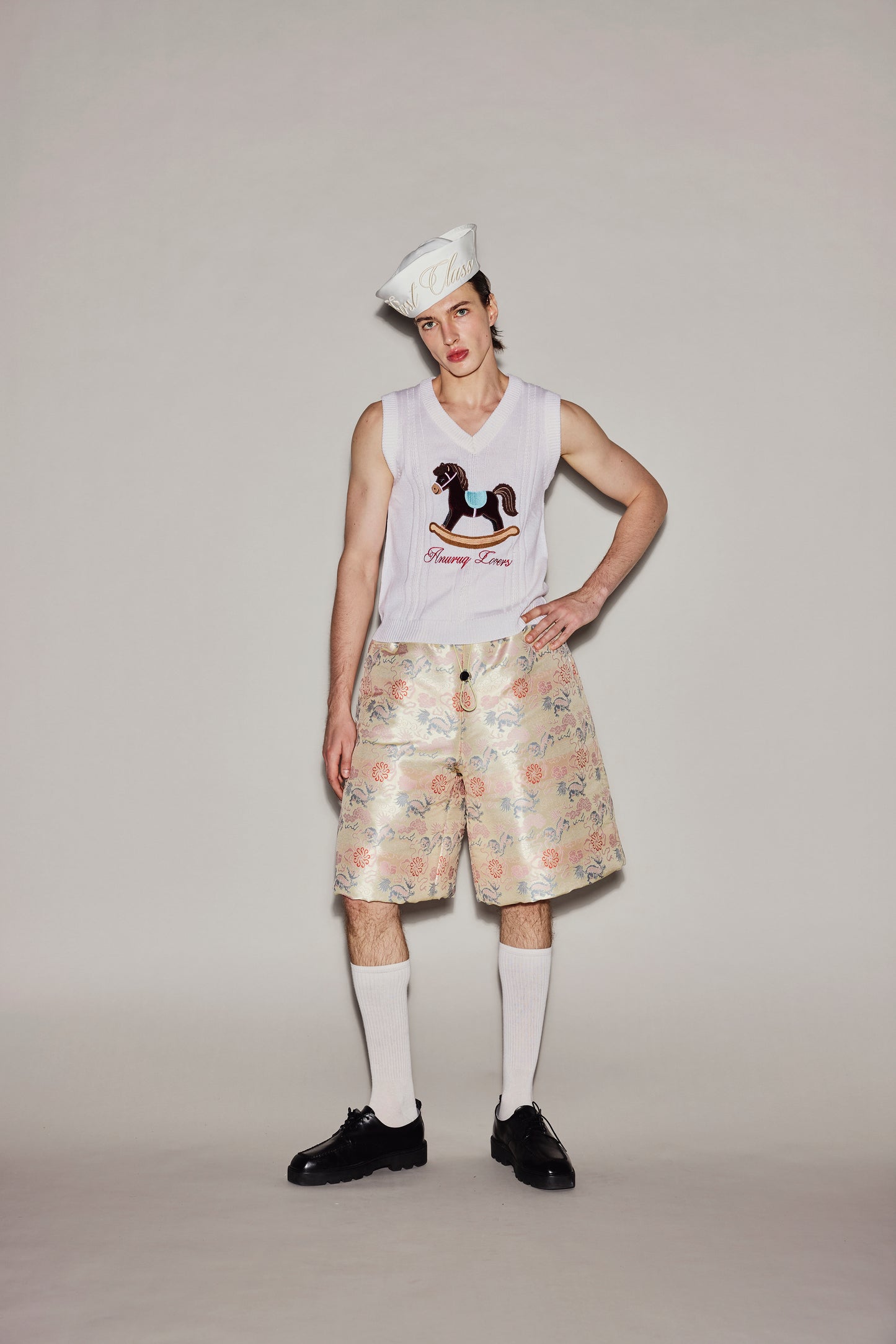 ROCKING HORSE KNIT TEE