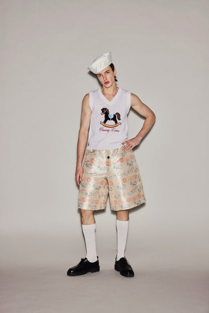 ROCKING HORSE KNIT TEE