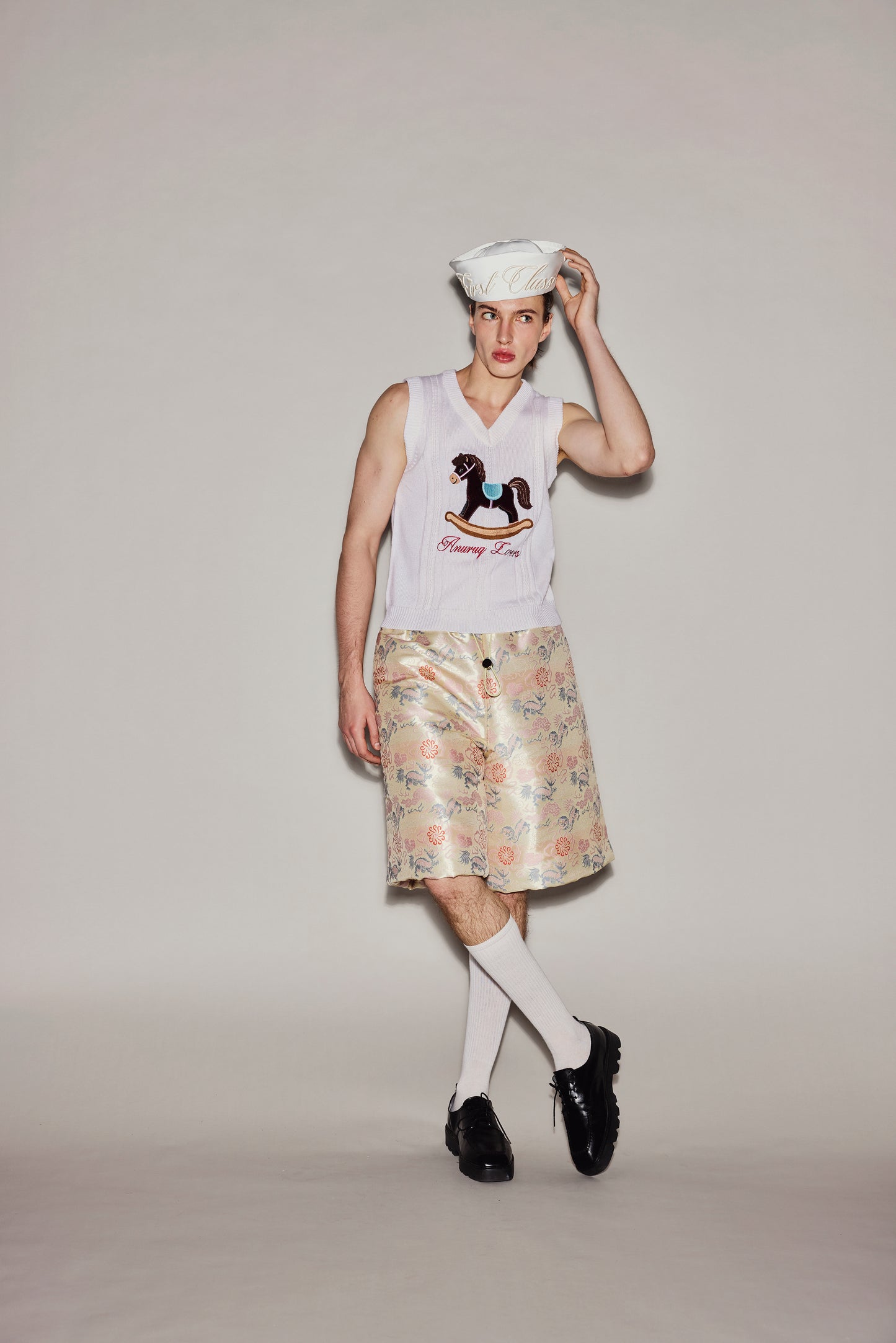 ROCKING HORSE KNIT TEE