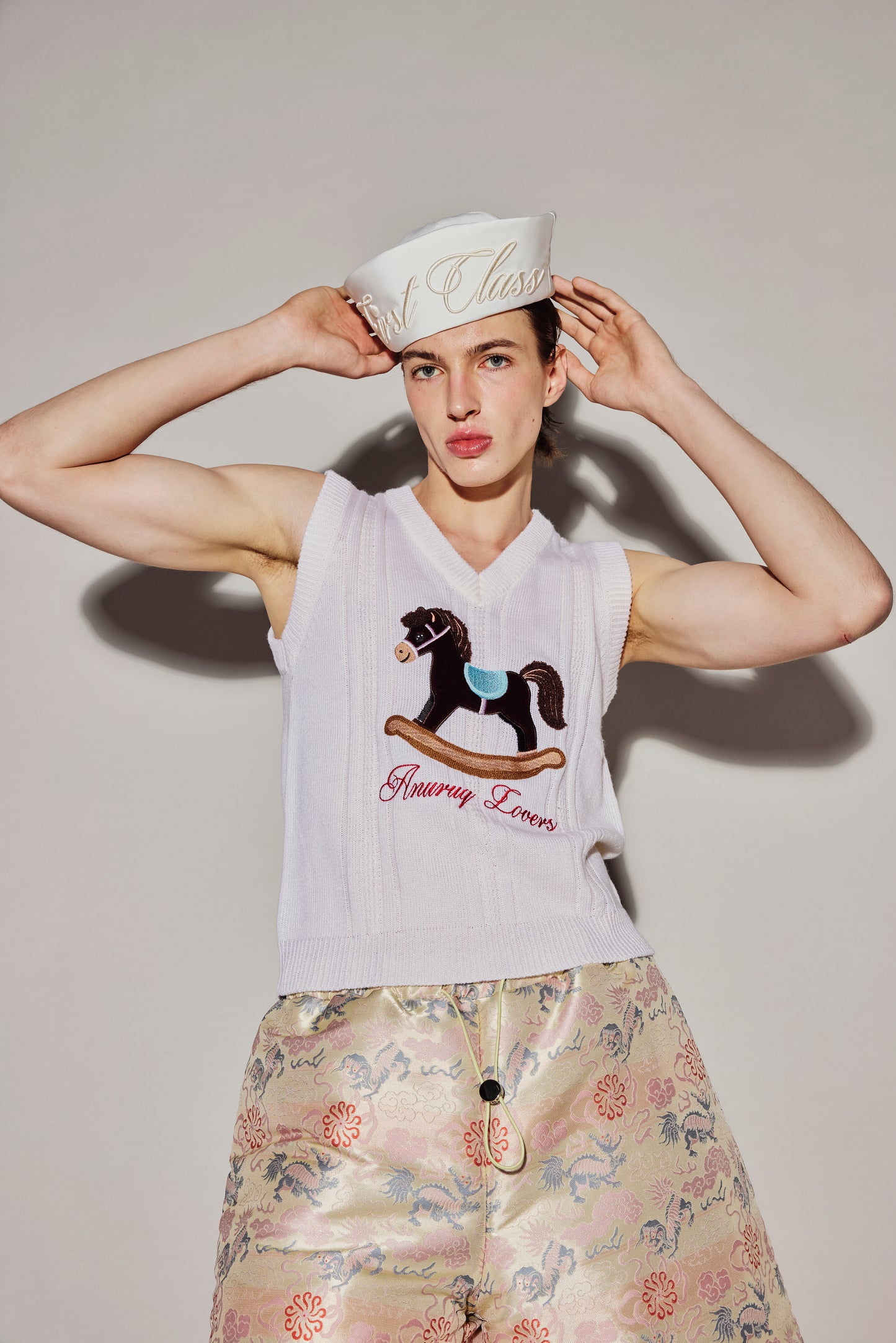 ROCKING HORSE KNIT TEE