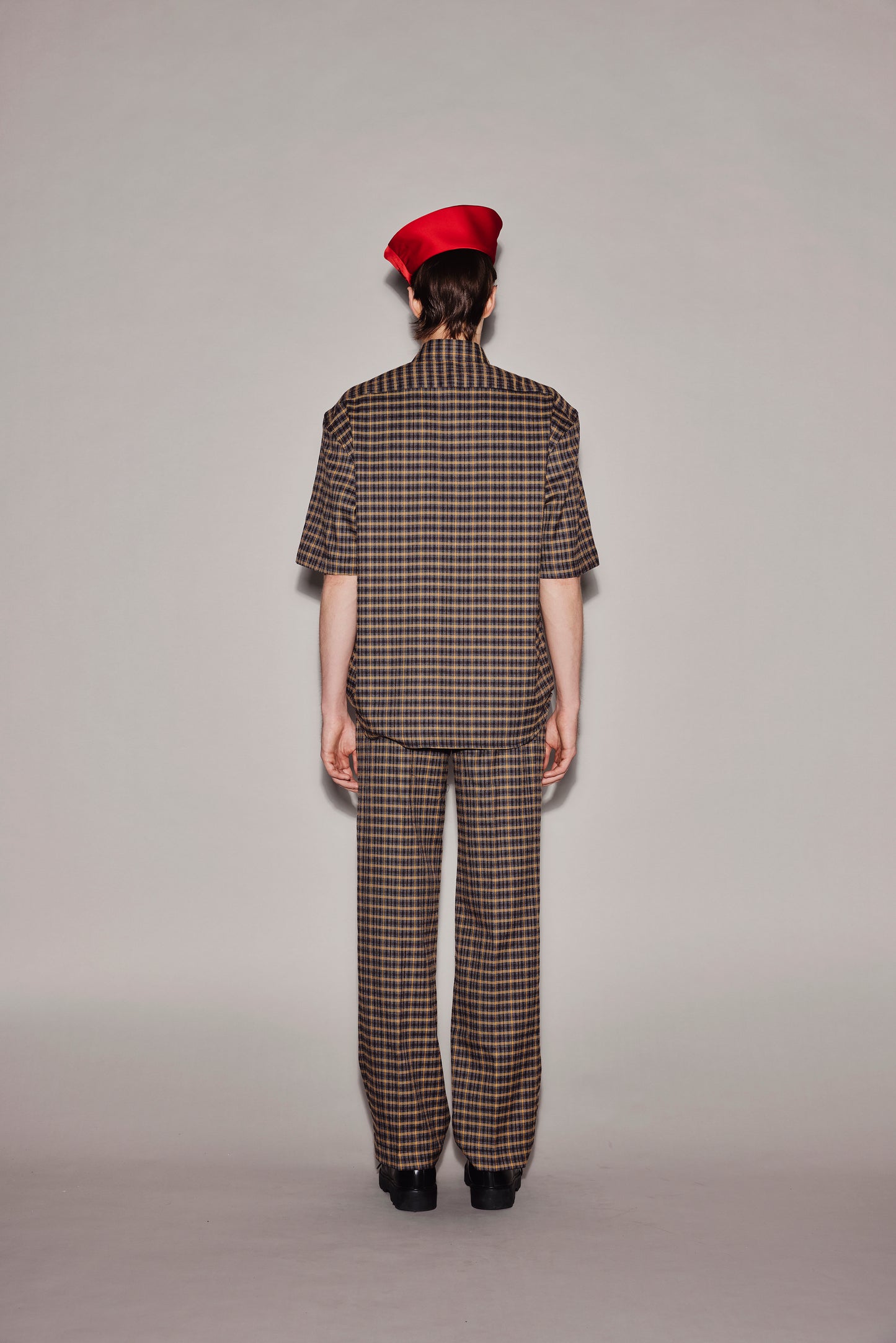 CHOCOLATE PLAID SHIRT