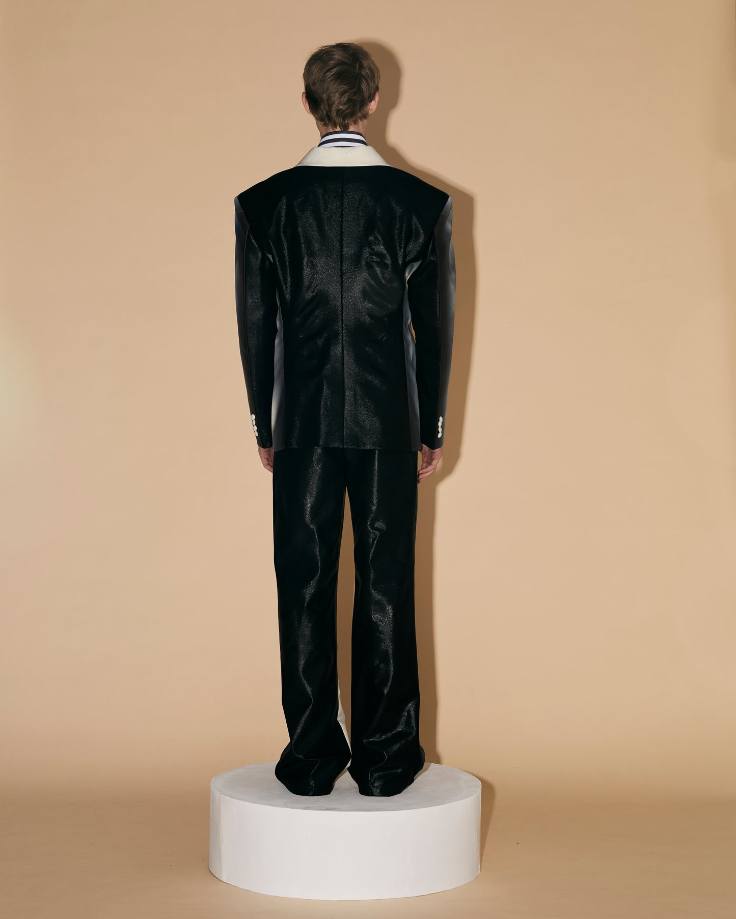 B&W GRADATION JACKET SUIT