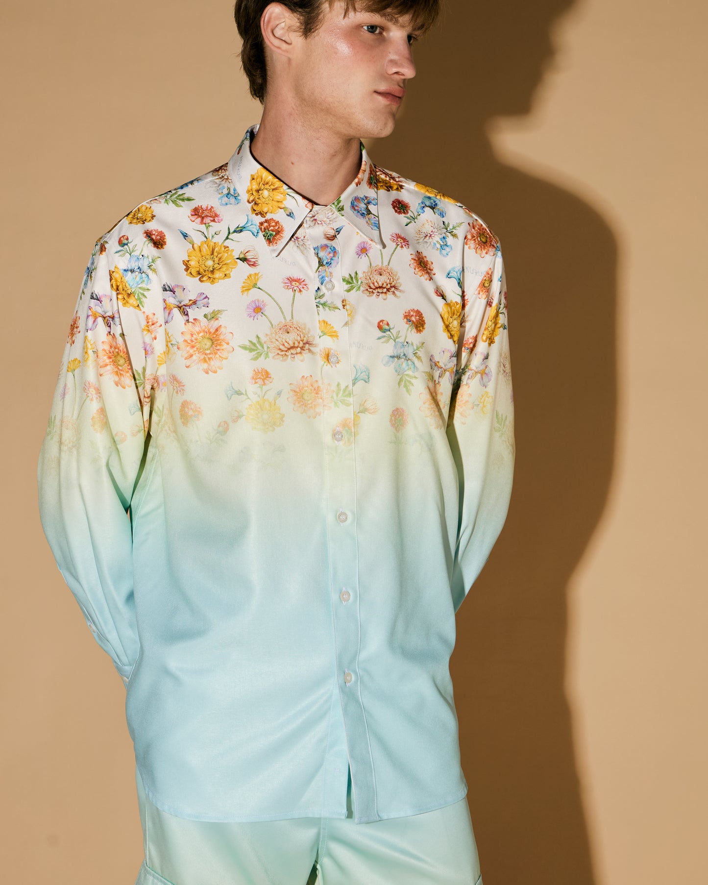 BLUE GRADATION SHIRT