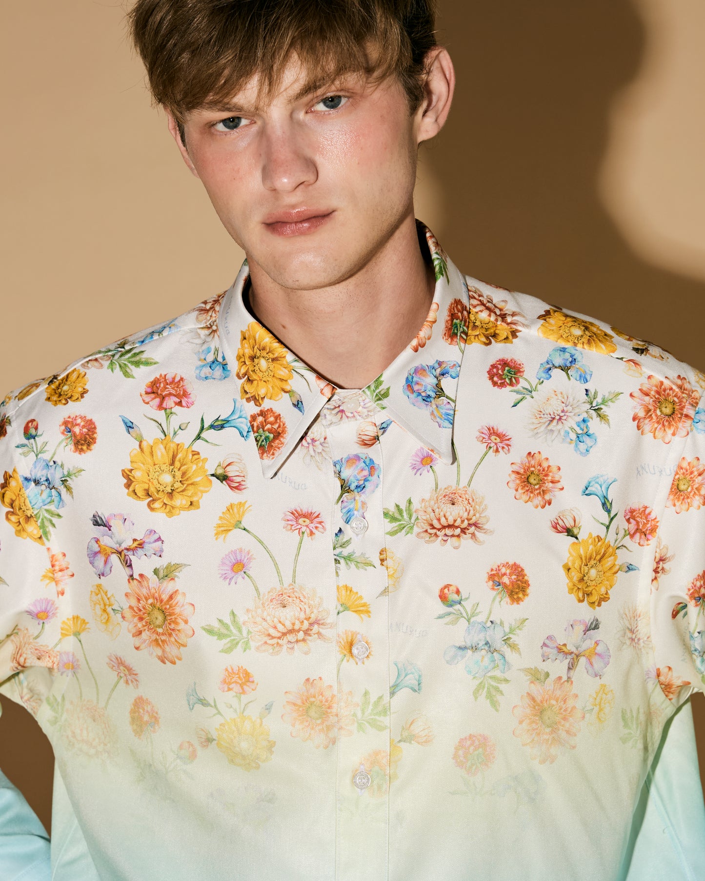 BLUE GRADATION SHIRT