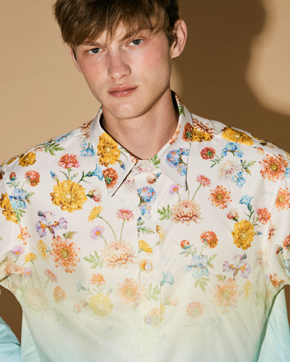 BLUE GRADATION SHIRT