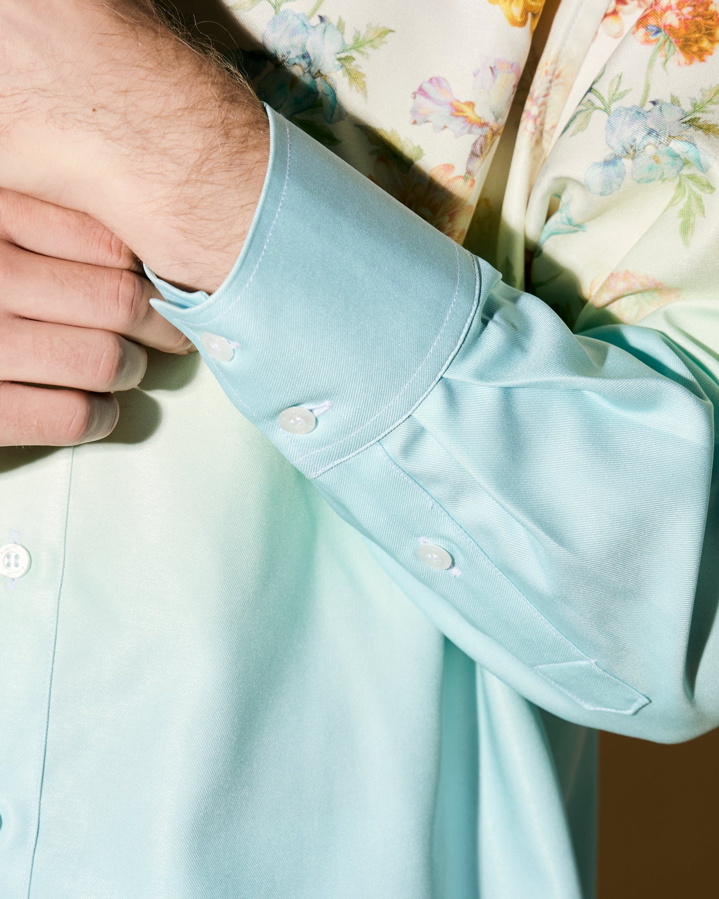 BLUE GRADATION SHIRT