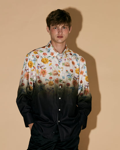 BLACK GRADATION SHIRT