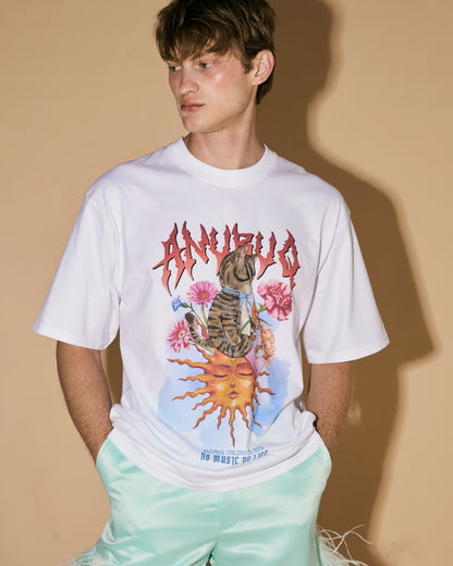 CAT ON THE SUN T-SHIRT