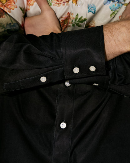 BLACK GRADATION SHIRT