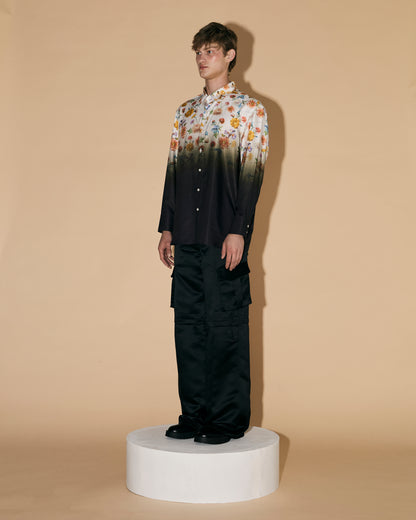 BLACK GRADATION SHIRT