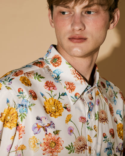 BLACK GRADATION SHIRT