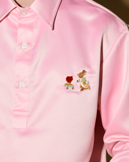 PINK RABBIT POLO SHIRT