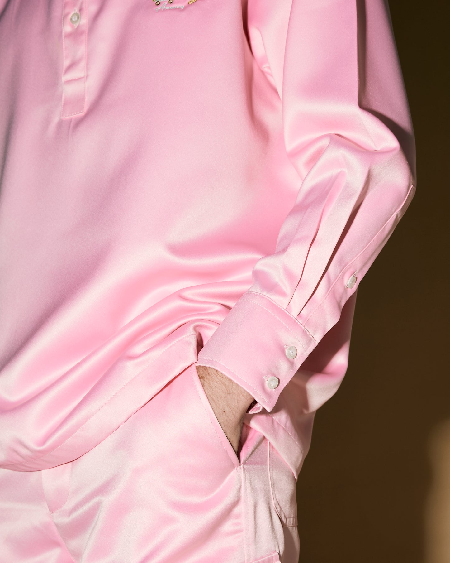 PINK RABBIT POLO SHIRT