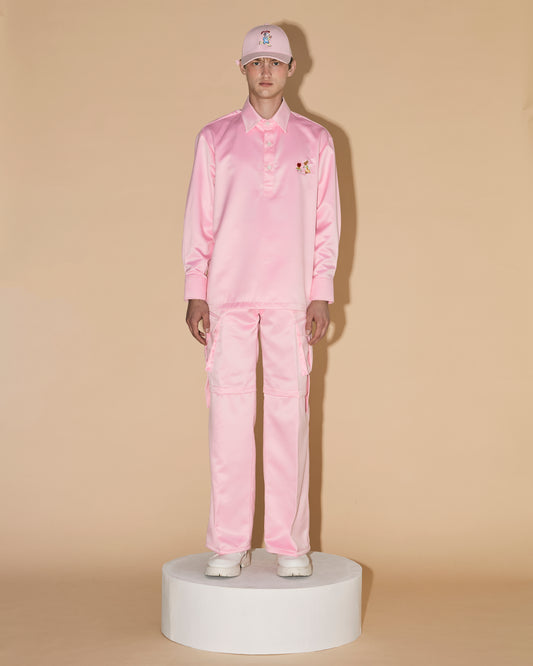 PINK RABBIT POLO SHIRT