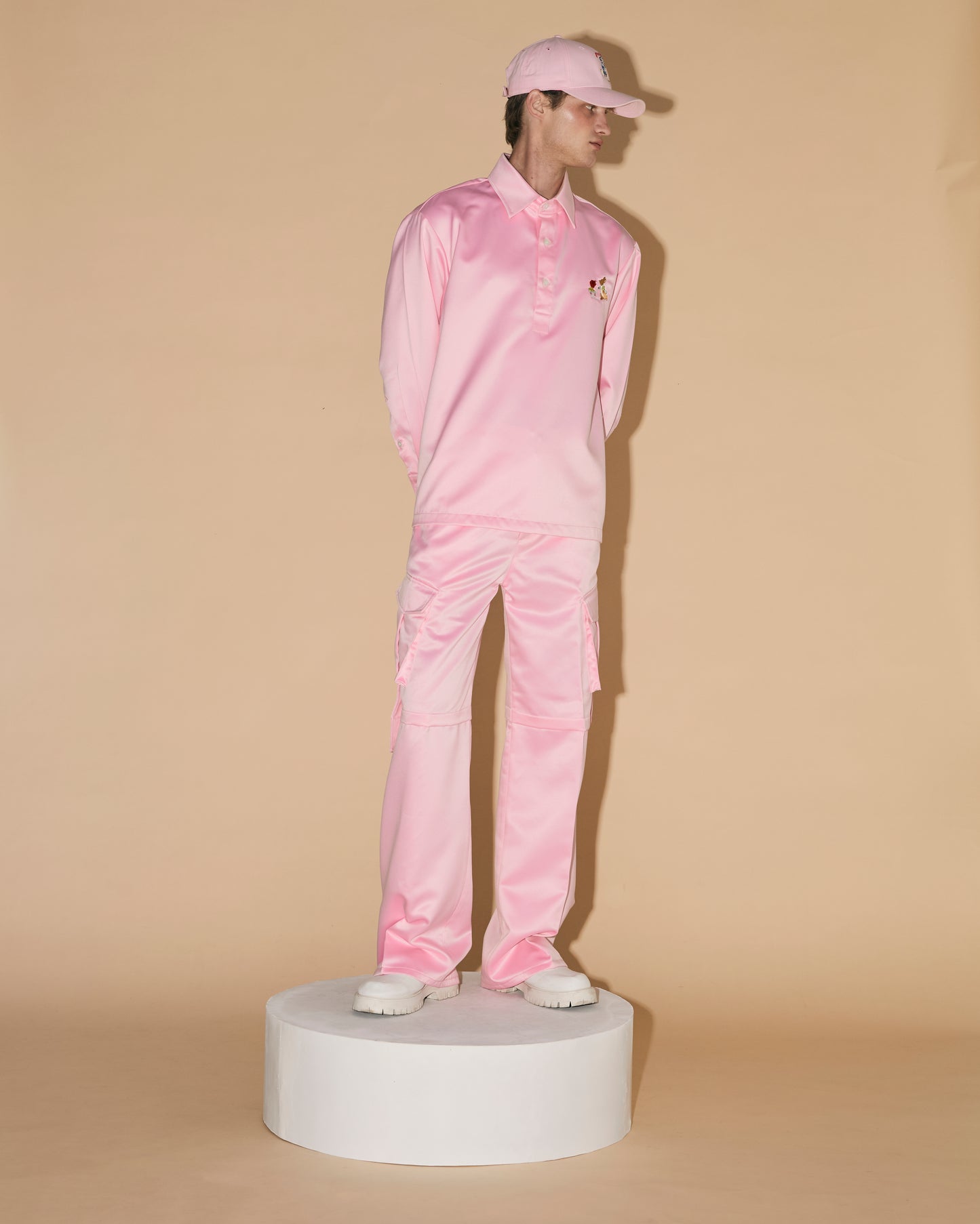 PINK RABBIT POLO SHIRT