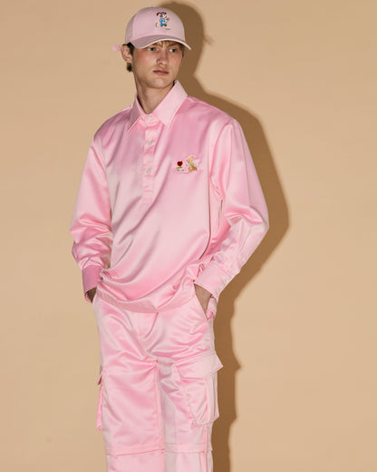 PINK RABBIT POLO SHIRT