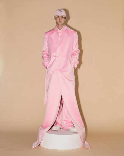PINK LONG COAT