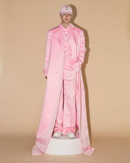 PINK LONG COAT