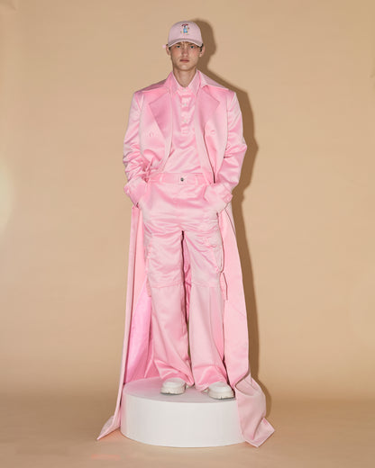 PINK LONG COAT