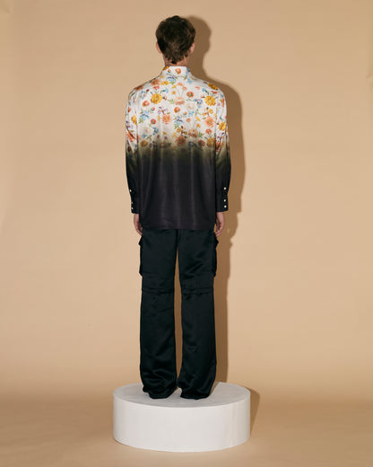 BLACK GRADATION SHIRT