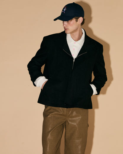 BLACK TAILORED JACKET