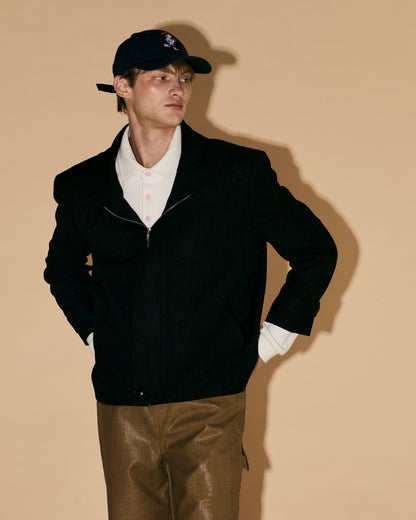 BLACK TAILORED JACKET