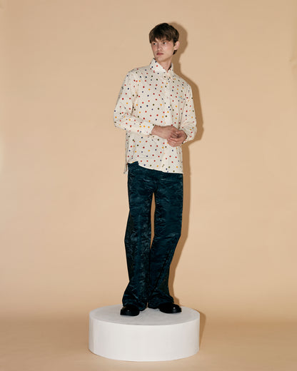 MULTI POLKA DOT SHIRT