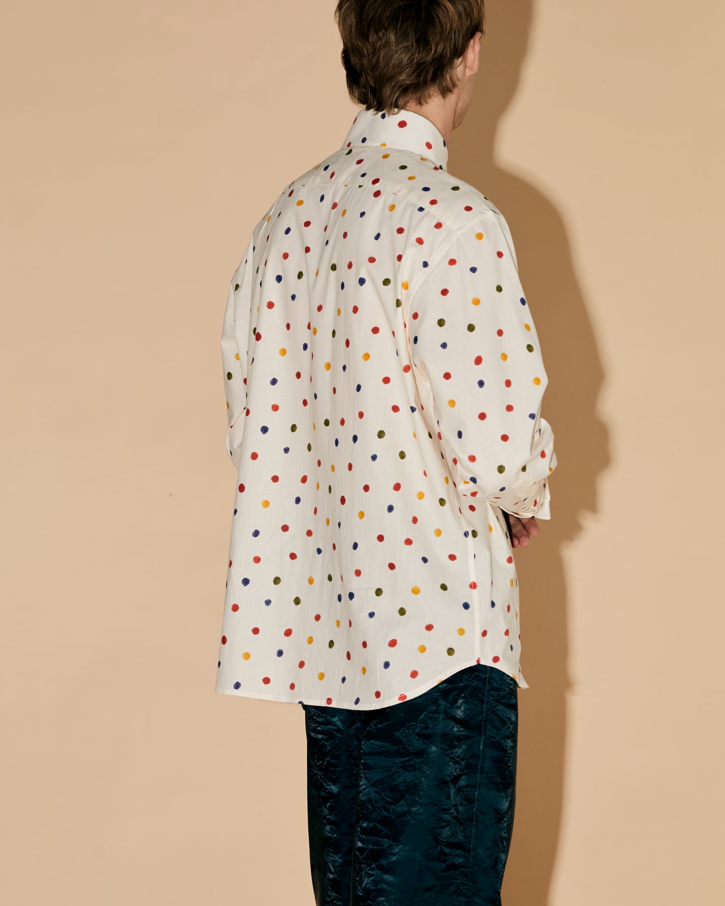 MULTI POLKA DOT SHIRT