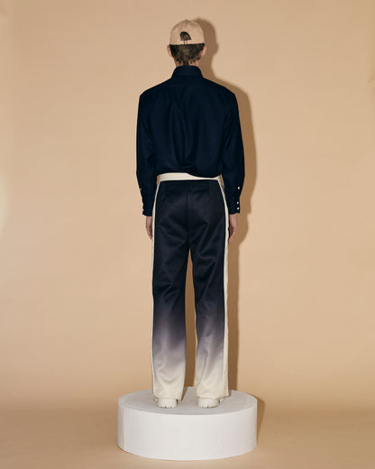 NAVY GRADATION PANTS