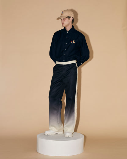NAVY GRADATION PANTS