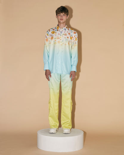 BLUE GRADATION SHIRT