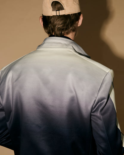 NAVY GRADATION JACKET