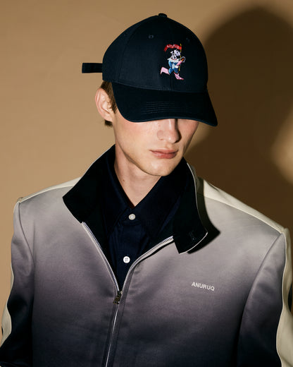 NAVY GRADATION JACKET