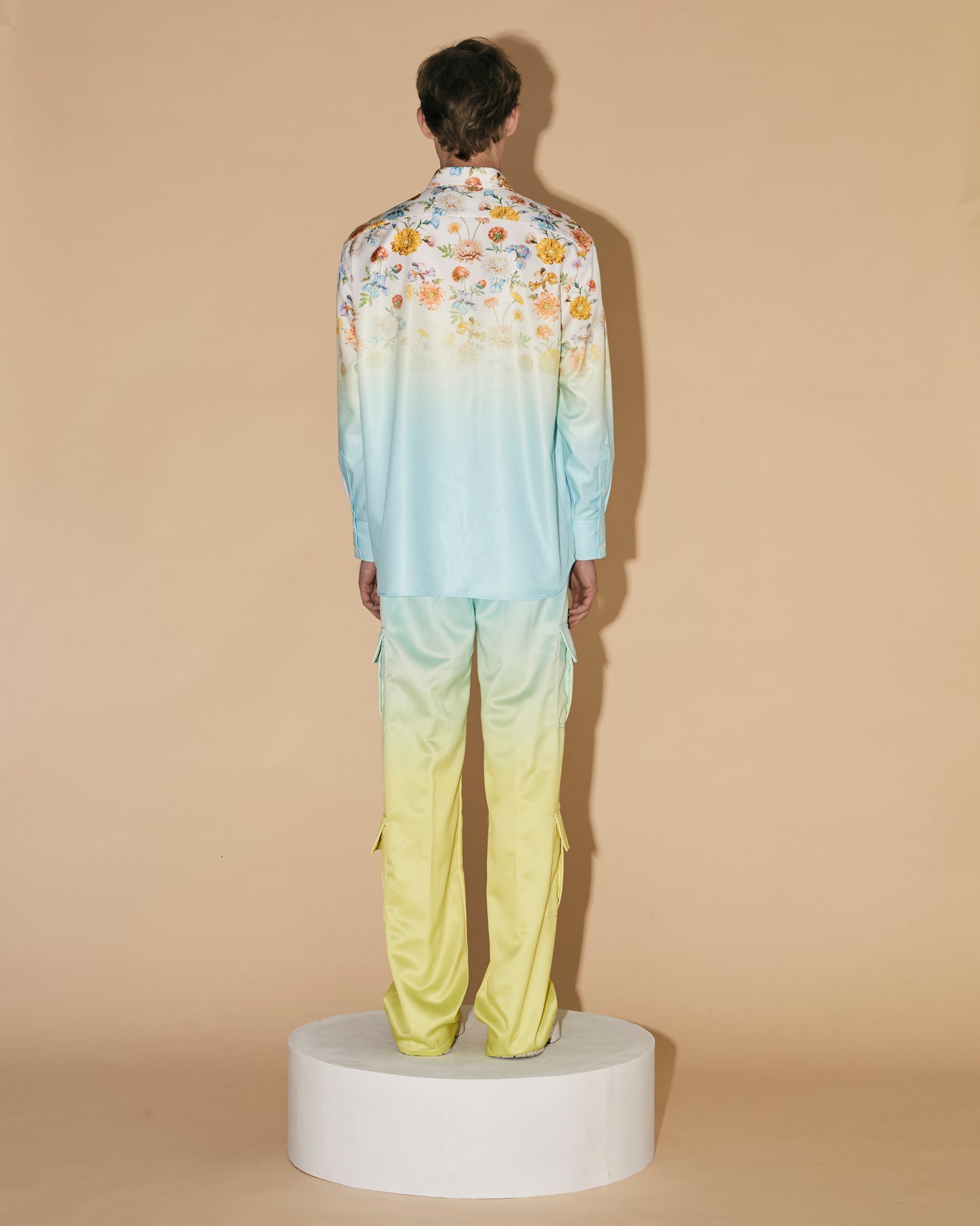 BLUE GRADATION SHIRT